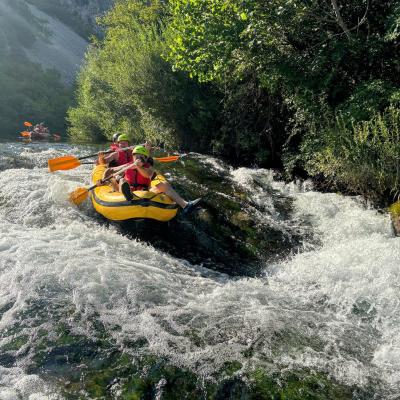 Rafting on Cetina River