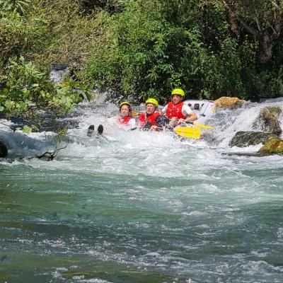 Rafting on Cetina River