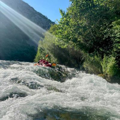 Rafting on Cetina River